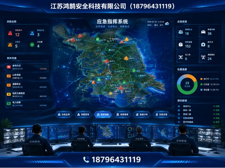 昌吉消防通信指挥展示图